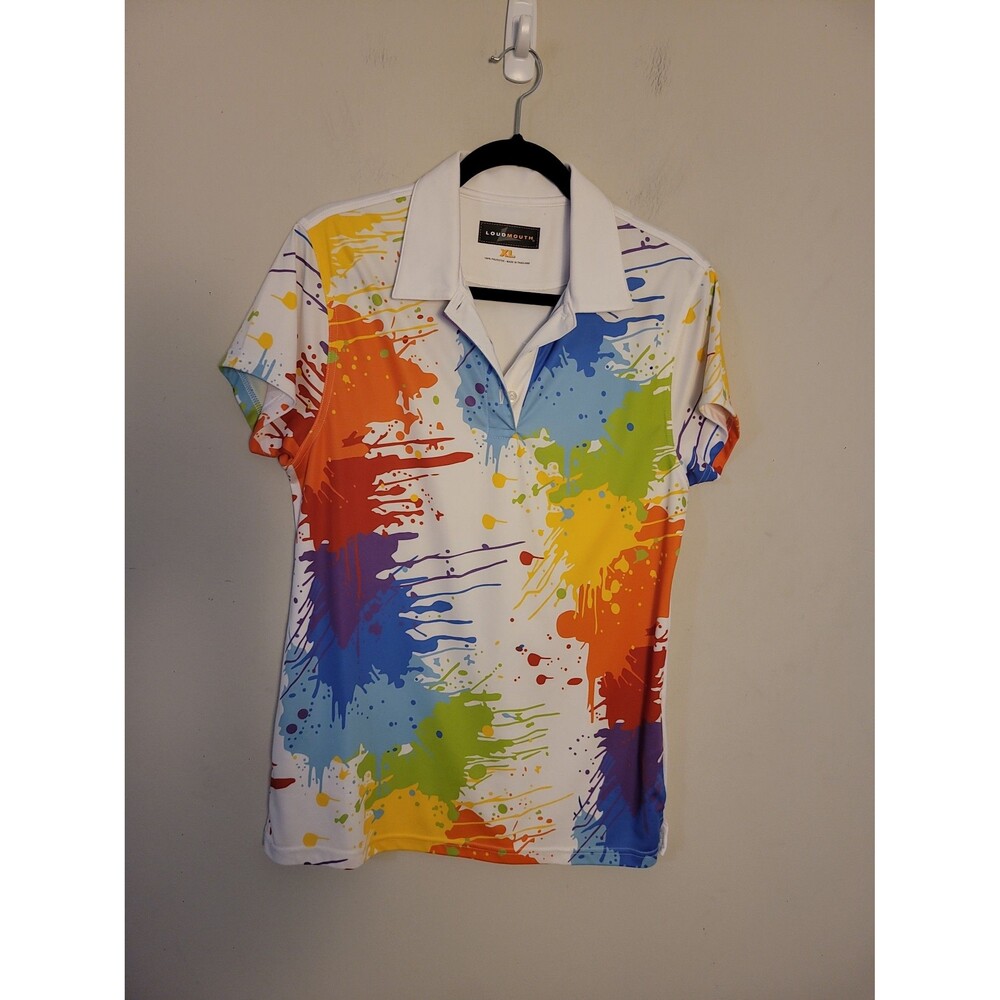 Loudmouth Polo Shirt Sz XL Active Golf Tennis Sporty